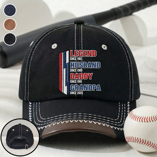 Belongs To Legend - Personalized Custom Vintage Soft Baseball Cap