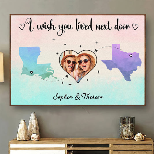 True Friendship Is A Precious Gift - Personalized Custom Poster