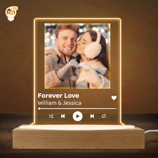 Forever Love - Personalized Custom LED Light