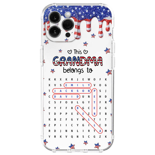 Grandma Means Everything To Us Puzzle - Personalized Custom Phone Case