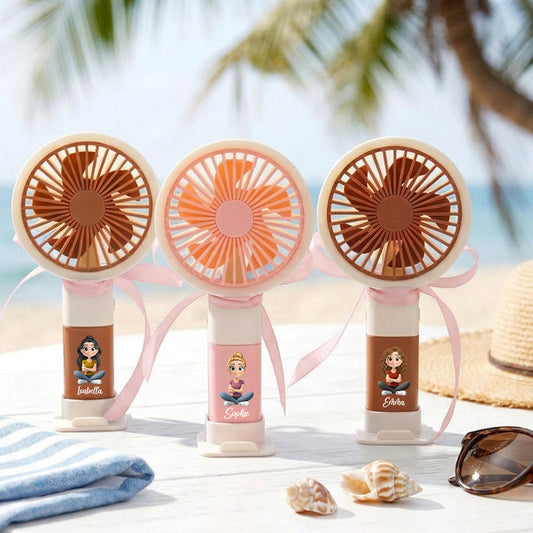 My Queen - Personalized Custom Handheld Fan