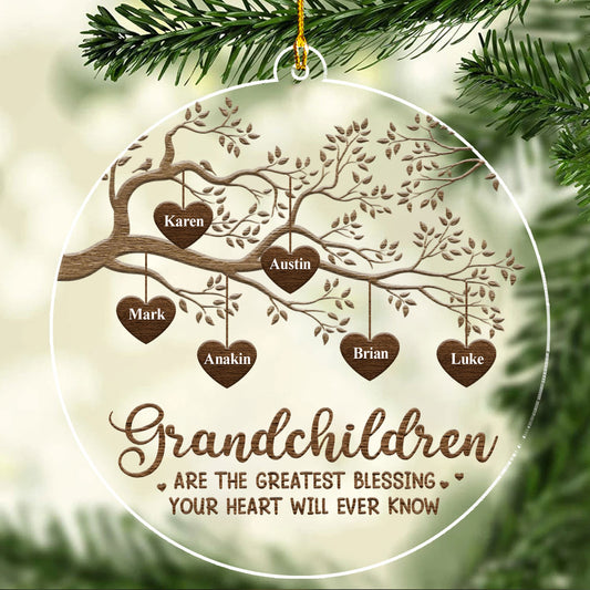 The Greatest Blessing - Personalized Custom Acrylic Ornament