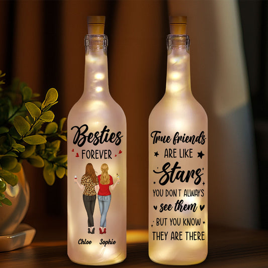 Our Friendship Like Star - Personalized Custom Bottle Lamp