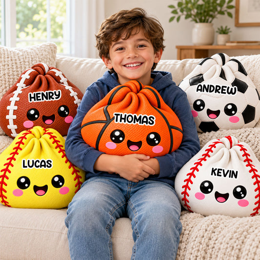 Squishy Sport - Personalized Shaped Pillow