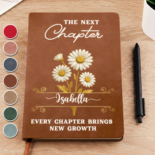 The Next Chapter - Personalized Custom Leather Journal