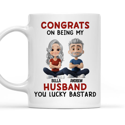 Being My Husband - Personalized Coffee Mug
