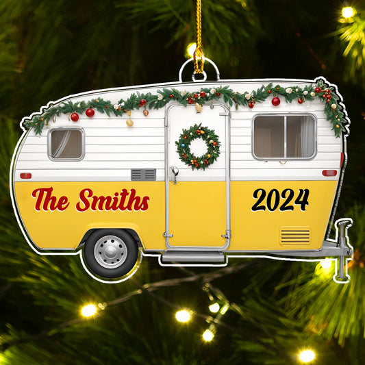 Our Camper - Personalized Custom Acrylic Ornament