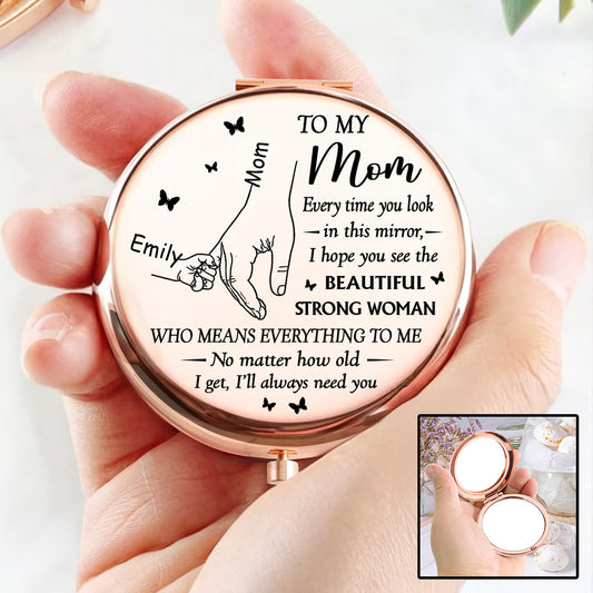 You Are So Beautiful - Personalized Custom Compact Mirror