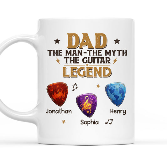 Real Dads Play Loud - Personalized Custom Coffee Mug