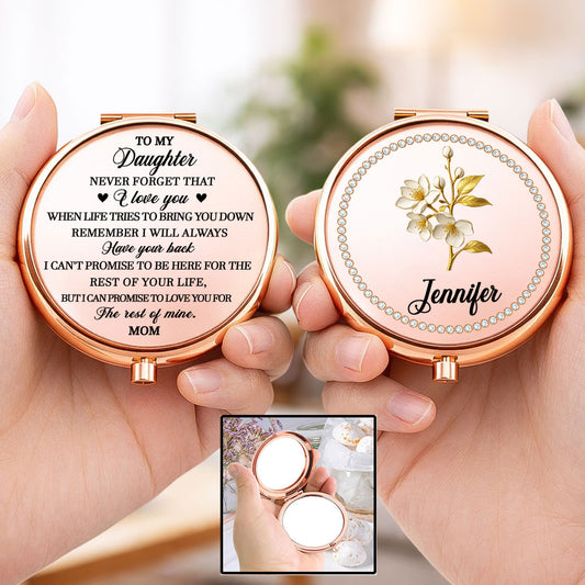 How Strong You Are - Personalized Custom 3D Effect Compact Mirror
