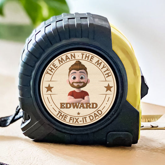 The Fix-It Dad - Personalized Tape Measure