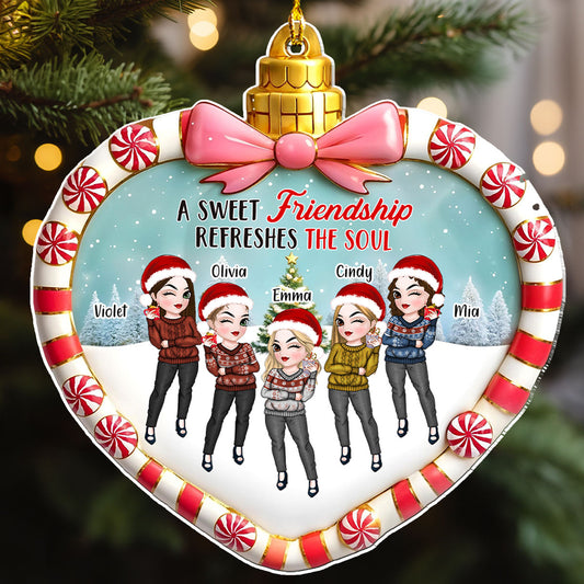 Sweet Friends - Personalized Custom Acrylic Ornament