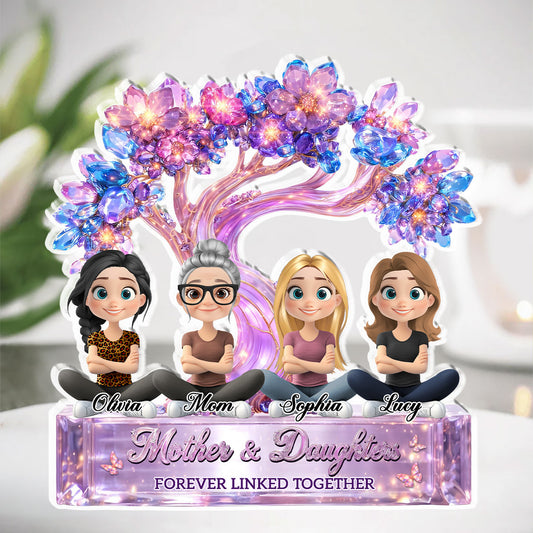 Love Mommy Forever - Personalized Custom Acrylic Plaque