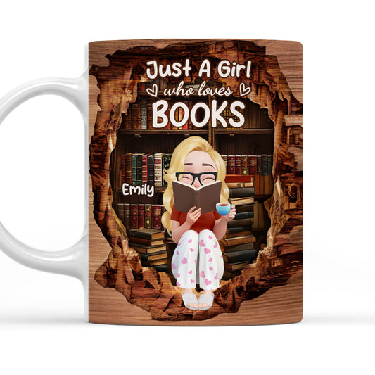 Reading Is My Kind Of Therapy - Personalized Custom Coffee Mug