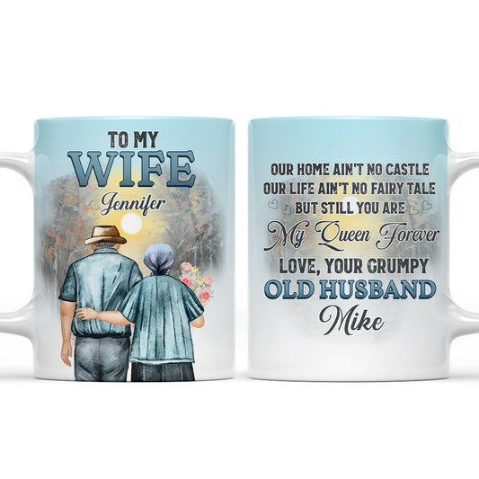You Are My Queen Version 2 - Personalized Custom Coffee Mug
