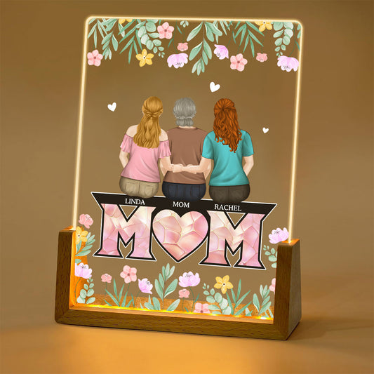 To The Best Mom - Personalized Custom Night Light