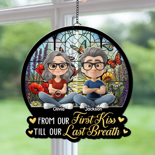 We Got This Till Our Last Breath - Personalized Custom Suncatcher