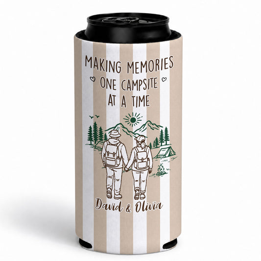 Camping Together - Personalized Skinny Can Cooler