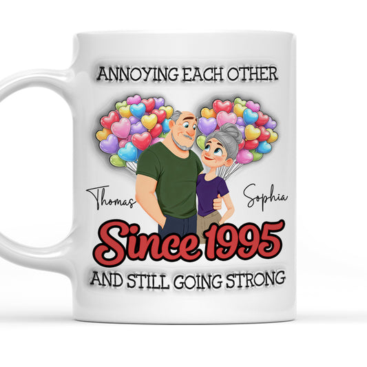 Together Forever - Personalized Custom 3D Inflated Effect Mug