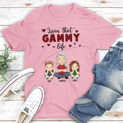 Grandma Life - Personalized Custom Unisex T-shirt - Blithe Hub