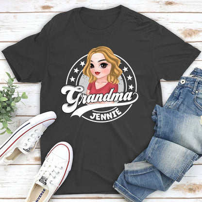 Grandma - Personalized Custom Unisex T-shirt - Blithe Hub