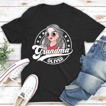 Grandma - Personalized Custom Unisex T-shirt - Blithe Hub