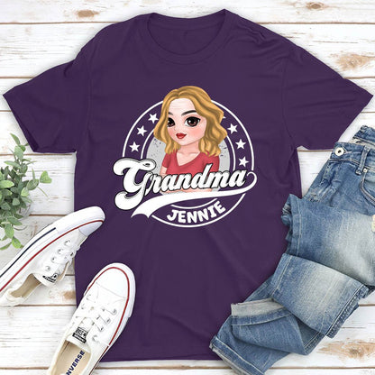 Grandma - Personalized Custom Unisex T-shirt - Blithe Hub
