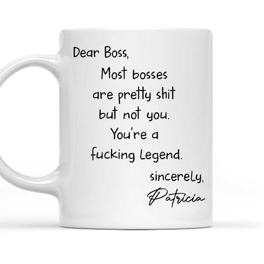 You Are A Legend - Personalized Custom Coffee Mug
