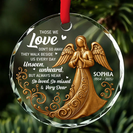 Every Day - Personalized Custom Glass Ornament