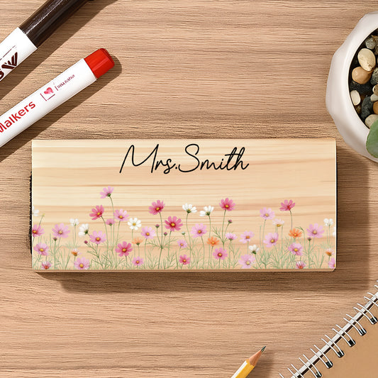 Birth Flower - Personalized Custom Whiteboard Eraser