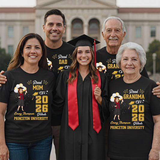 Proud Of You - Personalized Custom Shirt