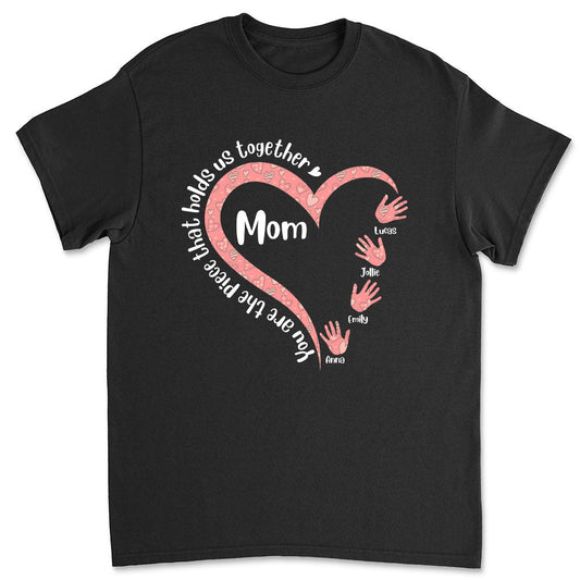 Hold Us Together - Personalized Custom Unisex T-shirt - Blithe Hub