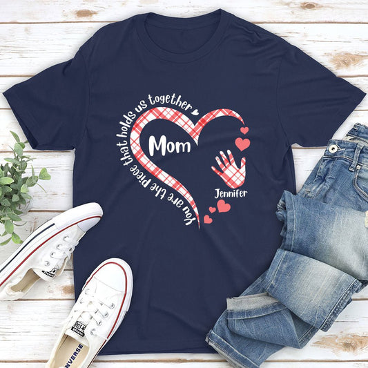 Hold Us Together - Personalized Custom Unisex T-shirt - Blithe Hub
