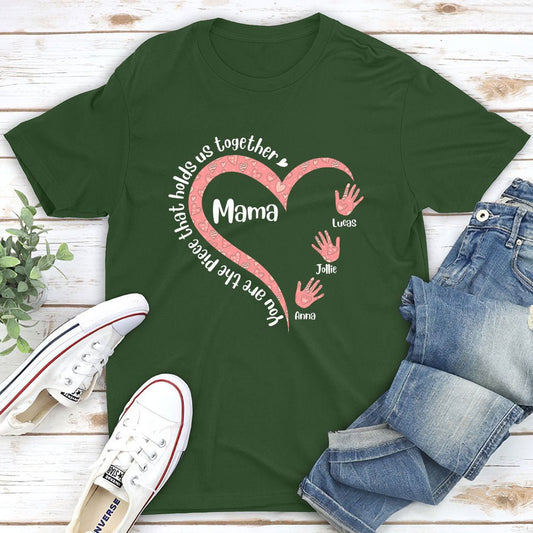 Hold Us Together - Personalized Custom Unisex T-shirt - Blithe Hub