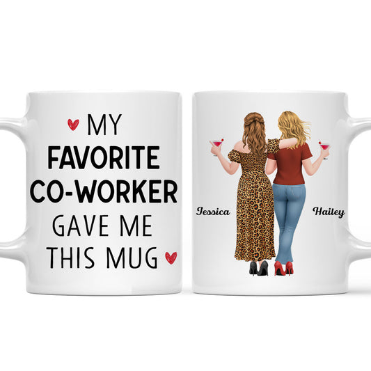 Bonded By Shared Suffering - Personalized Custom Coffee Mug
