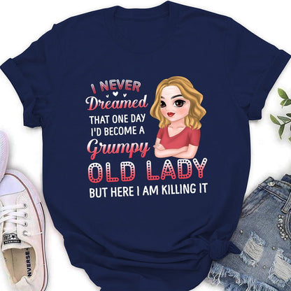 I Never Dreamed - Personalized Custom Women's T-shirt - Blithe Hub