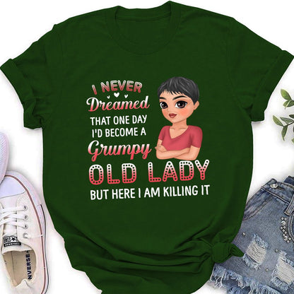 I Never Dreamed - Personalized Custom Women's T-shirt - Blithe Hub