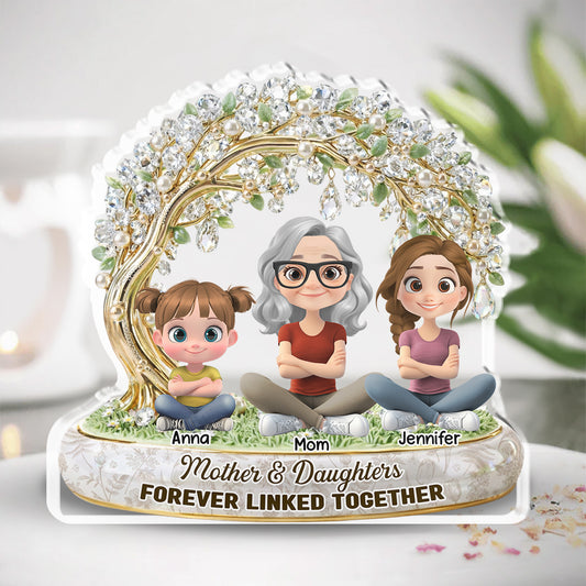 Mom Precious Ones - Personalized Custom Acrylic Plaque