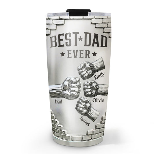 Legendary Dad - Personalized Custom 3D Effect Tumbler