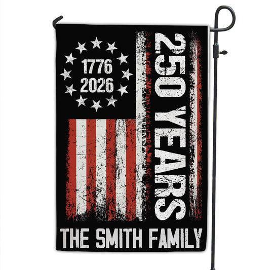 Liberty Lives In Our Home - Personalized Custom Flag