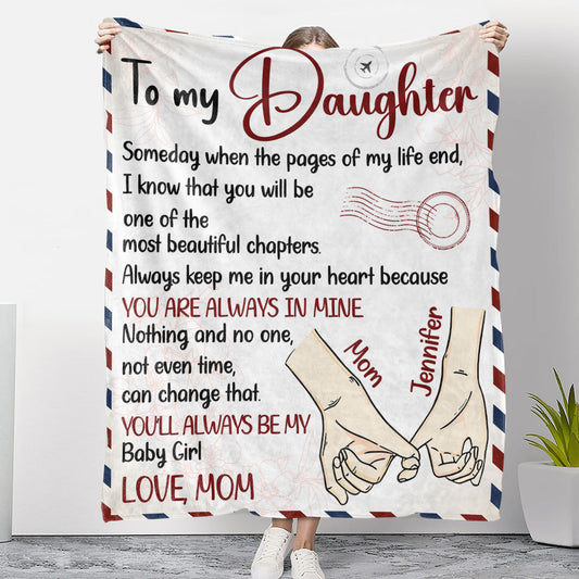 The Most Beautiful Chapters - Personalized Custom Fleece Blanket