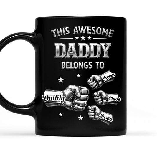 Awesome Father - Personalized Custom 3D Inflated Effect Mug