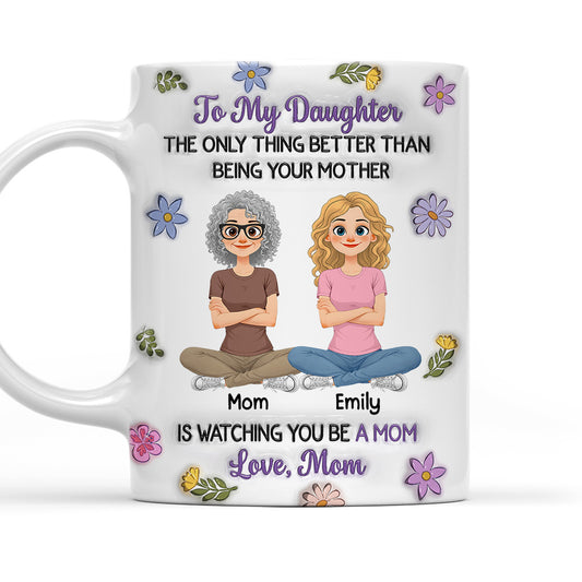 Linked Together New Style - Personalized Custom 3D Inflated Effect Mug