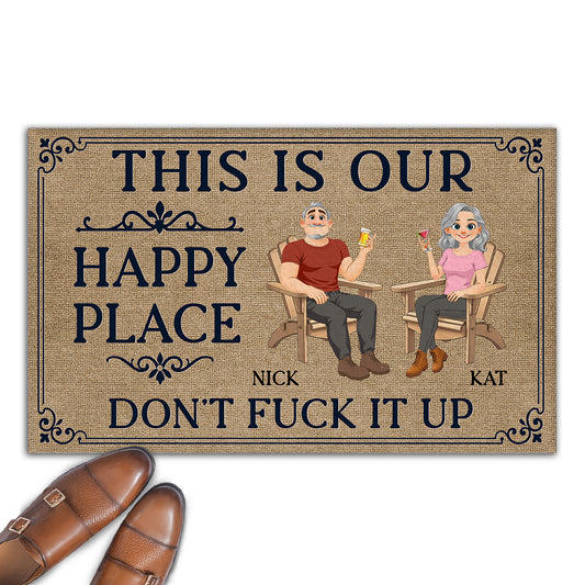 Our Place - Personalized Custom Doormat