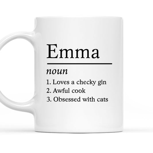 Definition Mug - Personalized Coffee Mug