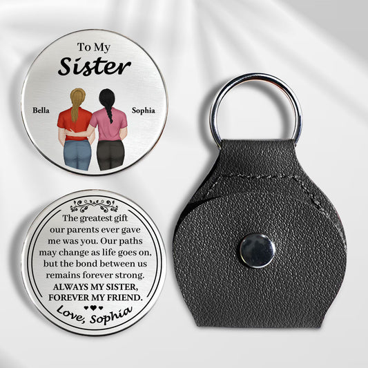 To My Sister - Personalized Custom Pocket Hug