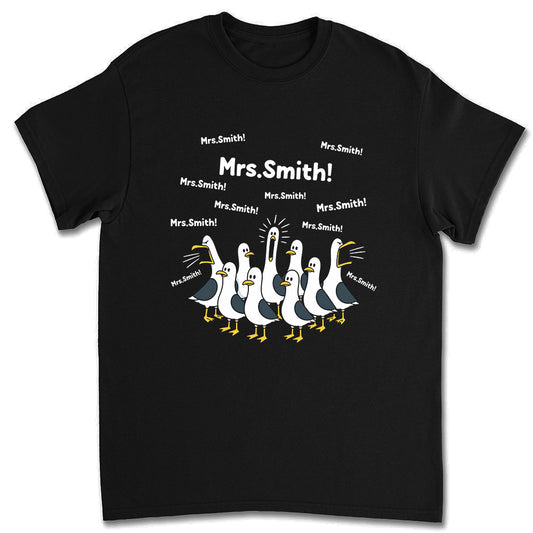 Where Is Mrs - Personalized Custom Shirt