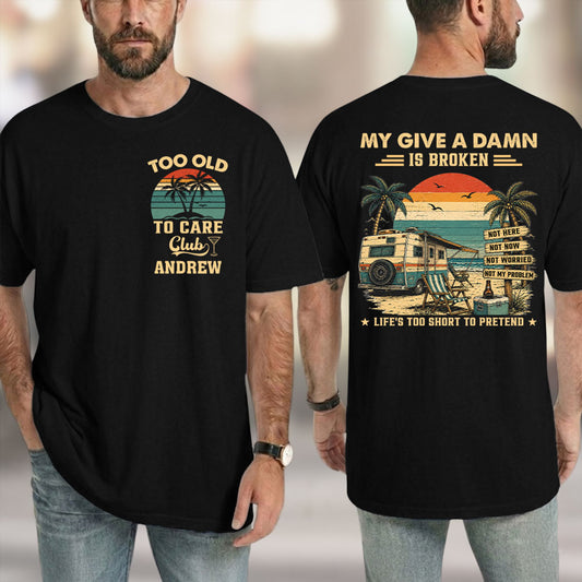 Not My Problem Vacation - Personalized Custom Shirt