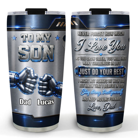 Strong Bond - Personalized Custom 3D Effect Tumbler