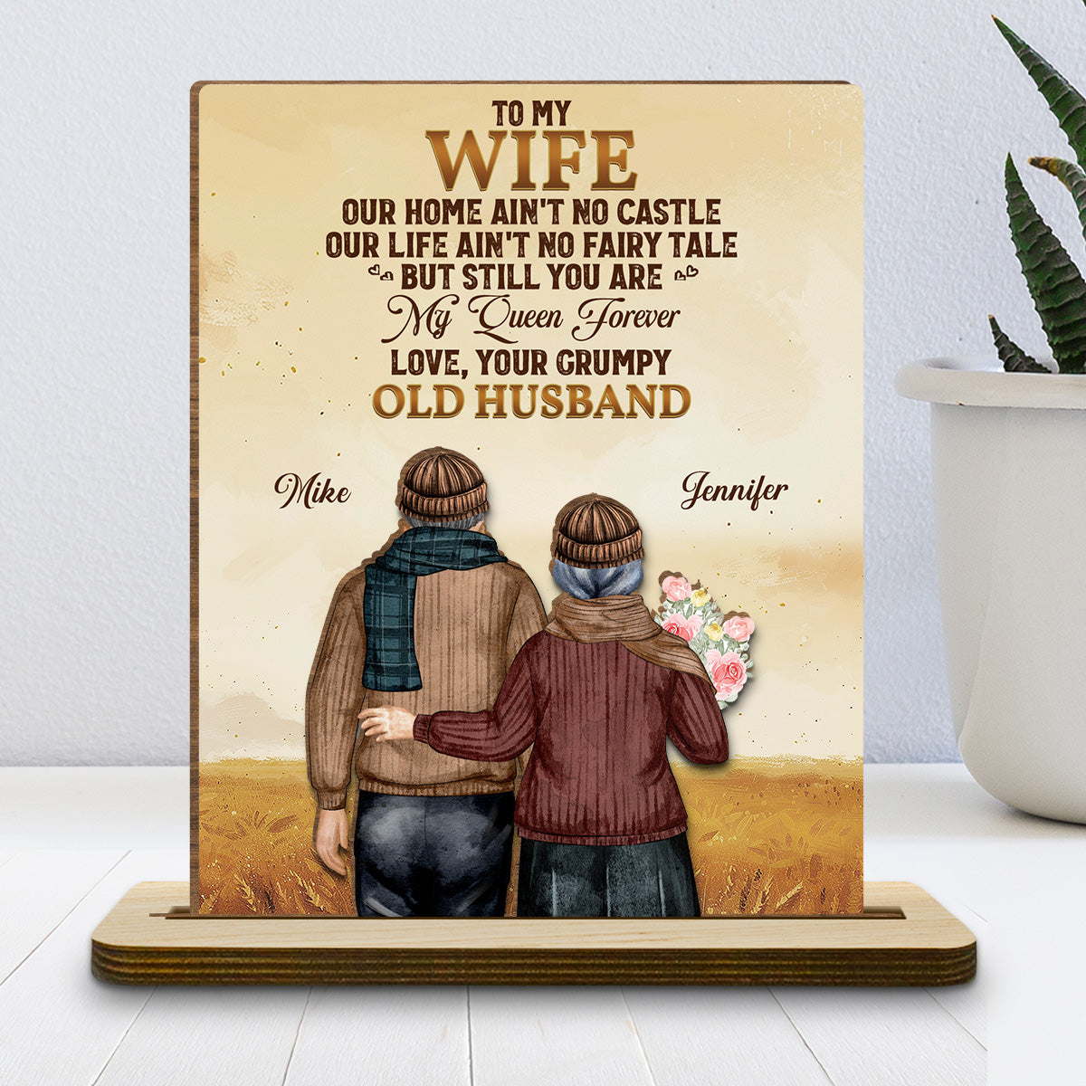 Wooden Plaque